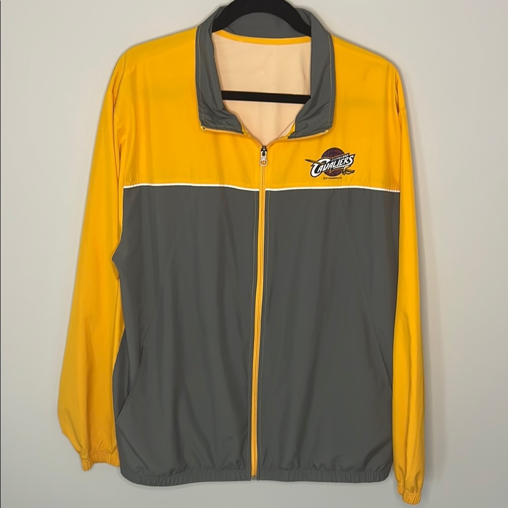 Yellow and Gray Cavaliers Jacket